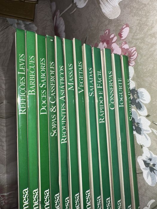 12 volumes de receitas