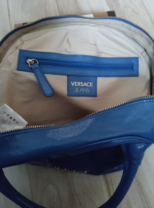 Nowa Versace jeans torebka damska niebieska