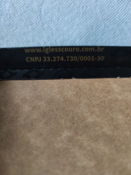 Pulseira homem em couro camel