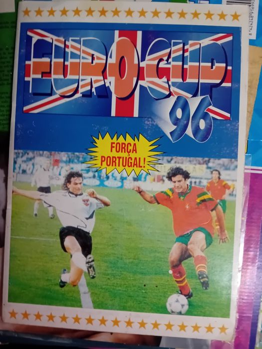 Caderneta euro 96 completa,em bom estado