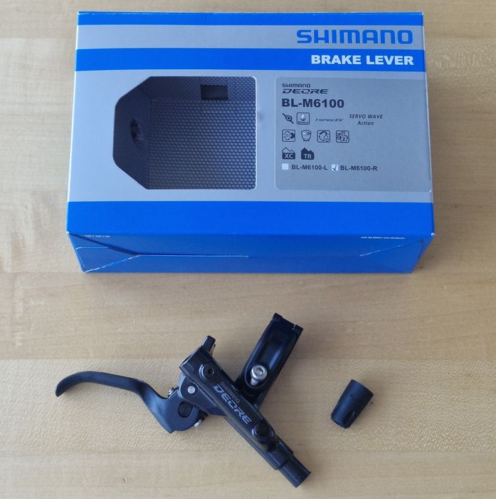 Par de manetes Shimano DEORE novas a estrear