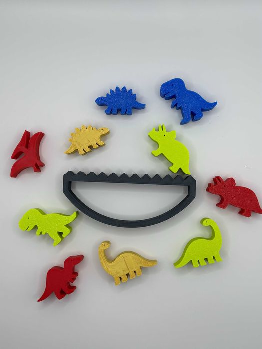 Настільна гра з динозаврами "Тримай баланс"