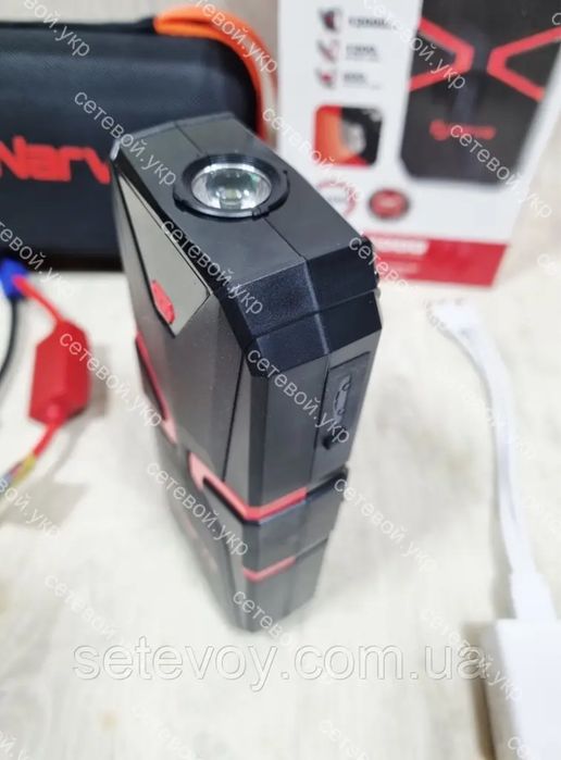 Пусковий пристрій  бустер Джамп-стартер 1200