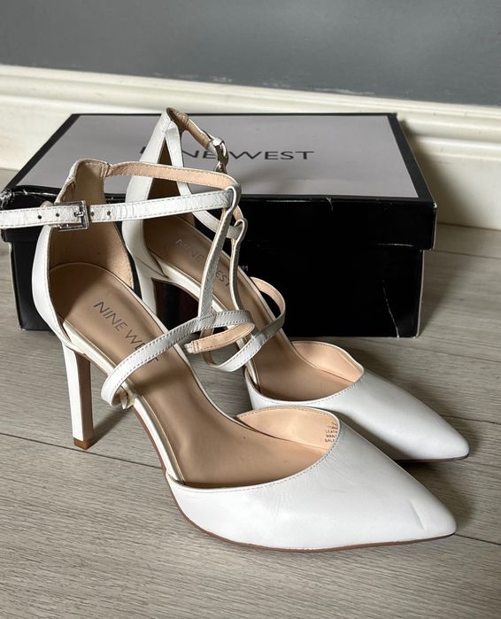 Nine West skórkowe szpilki