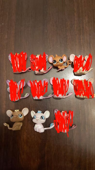 LPS Littlest pet shop szczurek