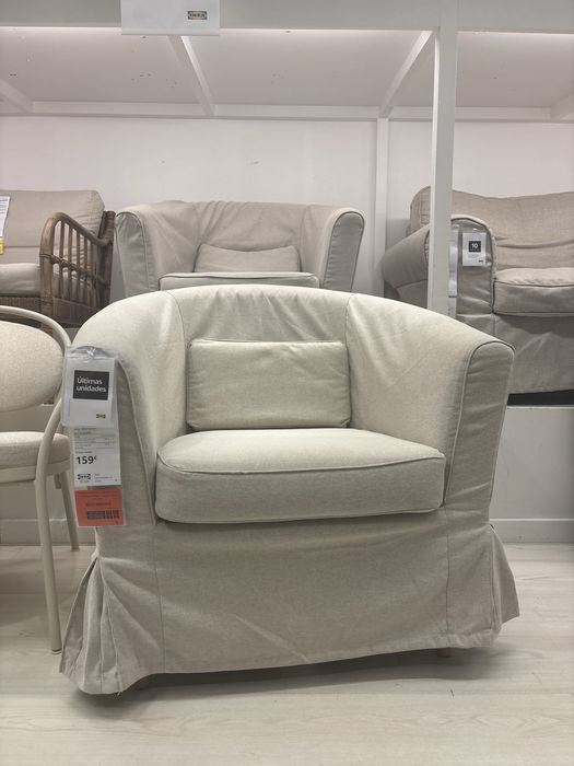 2 poltronas Tullsta + capas (IKEA)