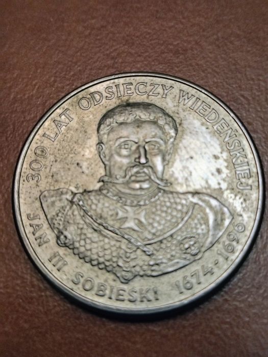 Moneta 50 zł. Jan 3 Sobieski