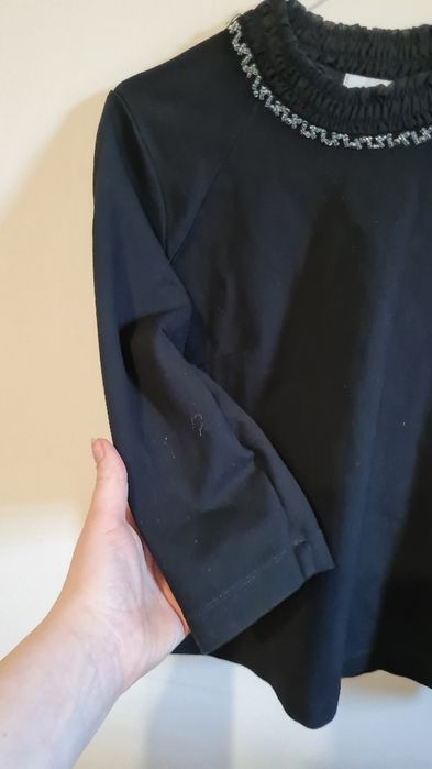 Czarna bluzka damska r.S Reserved