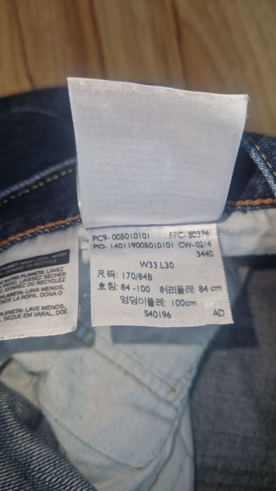 Levis 501  33/30 spodnie jeansy męskie