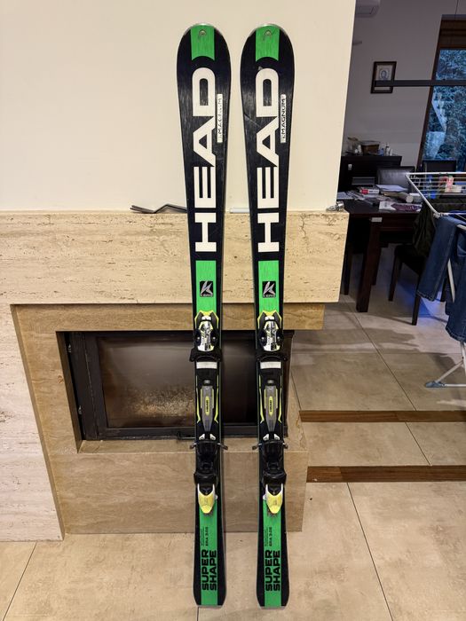 Narty Head Super Shape i Magnum Kers 163 cm Natalin • OLX.pl