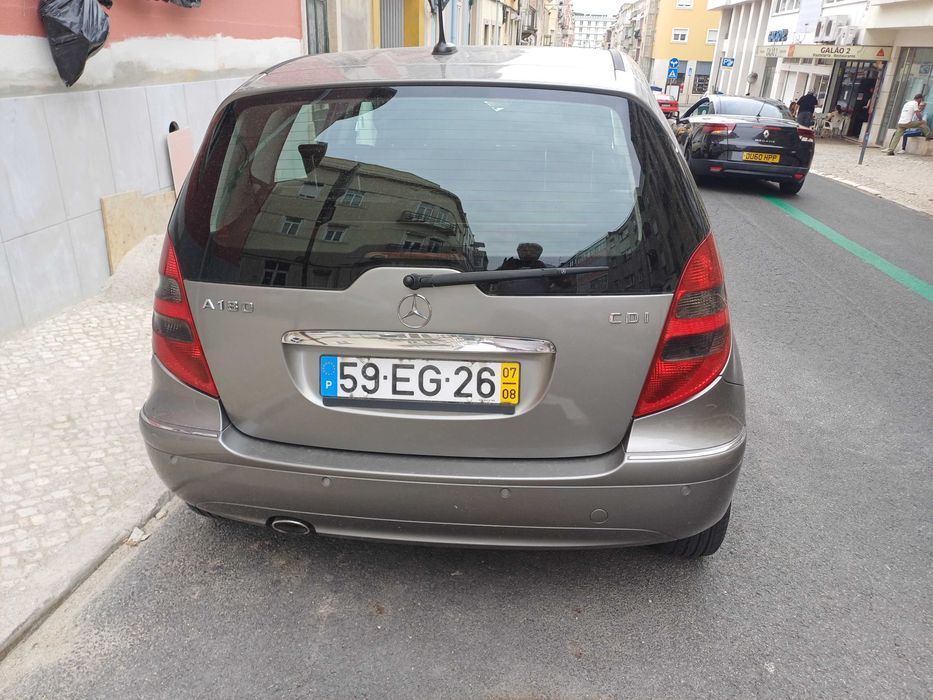 Vendo automóvel ligeiro Mercedes Benz A180 CDI Avantgarde 08/2007