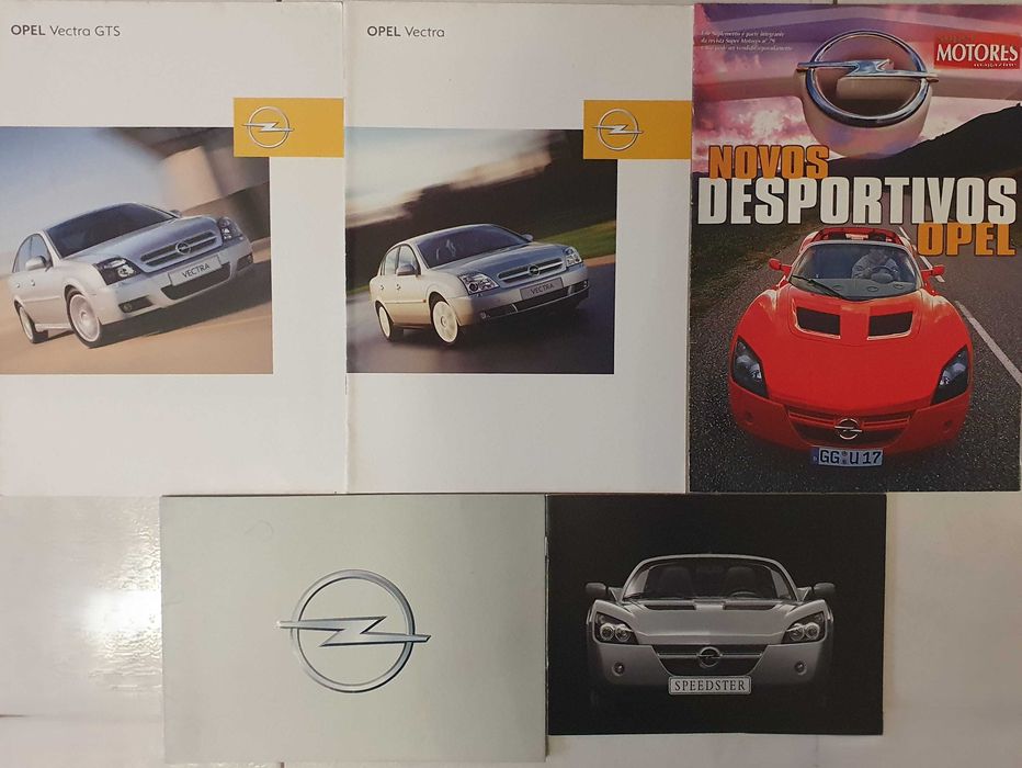 Catálogos OPEL - Speedster Omega Vectra Astra Corsa Zafira Frontera