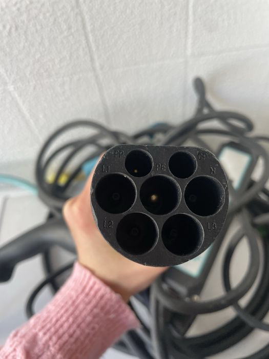 2 Cabos Carregamento Carro Elétrico Tipo 2