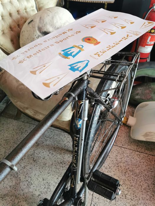 Autocolantes bicicletas  pasteleiras Melfeira