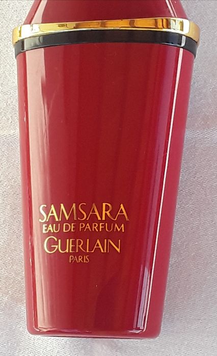 Frasco de perfume vazio Guerlain "SAMSARA" 1988