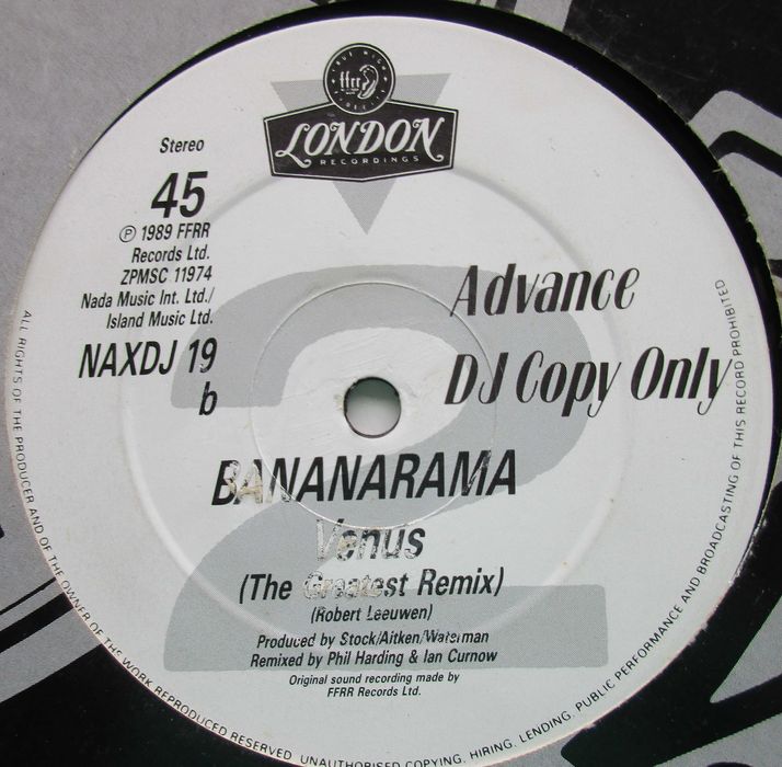 Bananarama - - - - - Advance Dj Copy - - - - - Maxi Single