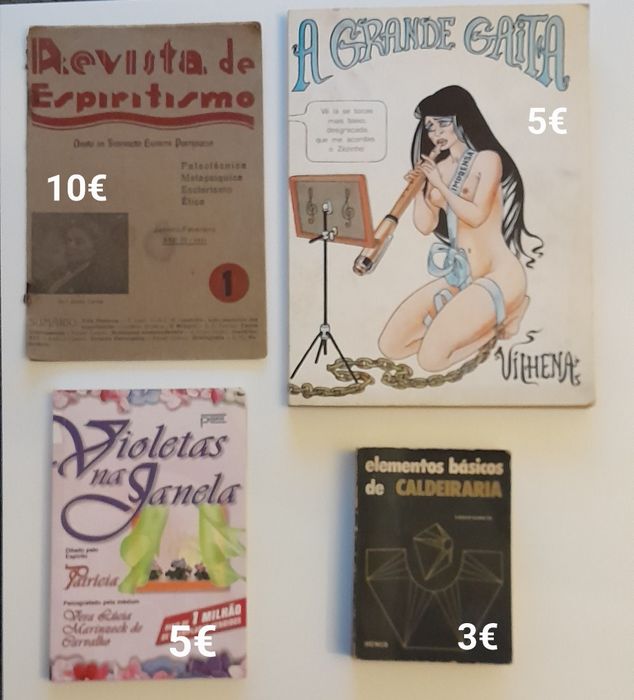 Vários livros dift
