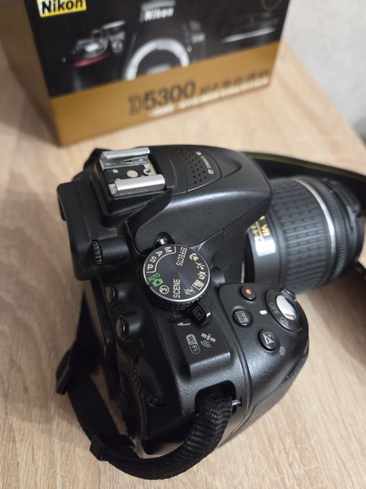 Фотоаппапат Nikon d5300 kit 18-55 mm, объектив Nikkor 35 mm f.1.8, 85 mm f.1.8