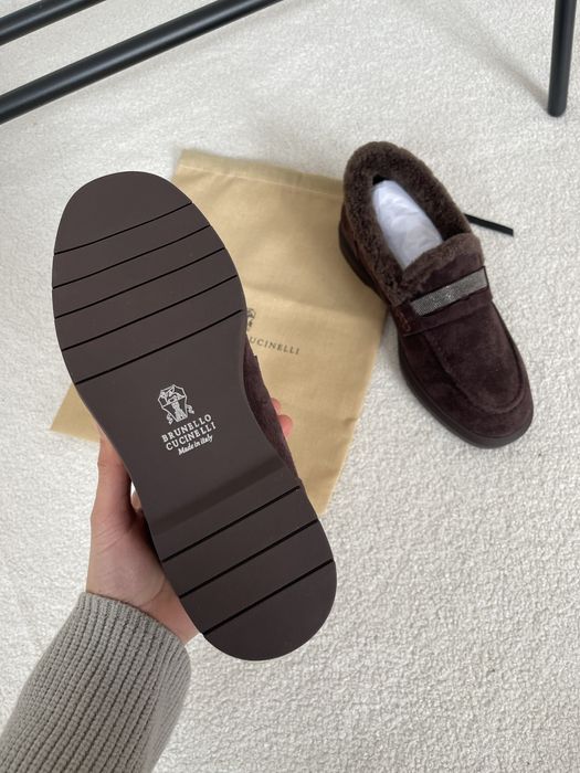 Утеплені лофери Brunello