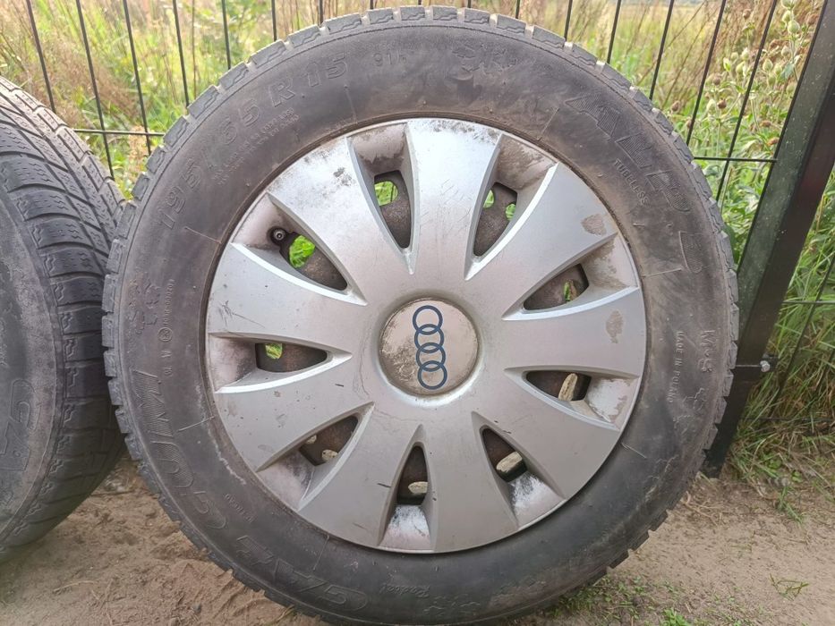 Koła zimowe audi felgi opony komplet 195/65 r15