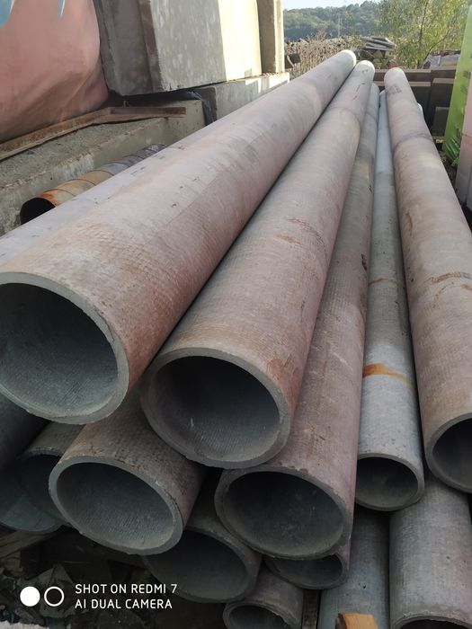 Азбестоцементні труби, шифер плоский,жолоба для ліньовок.