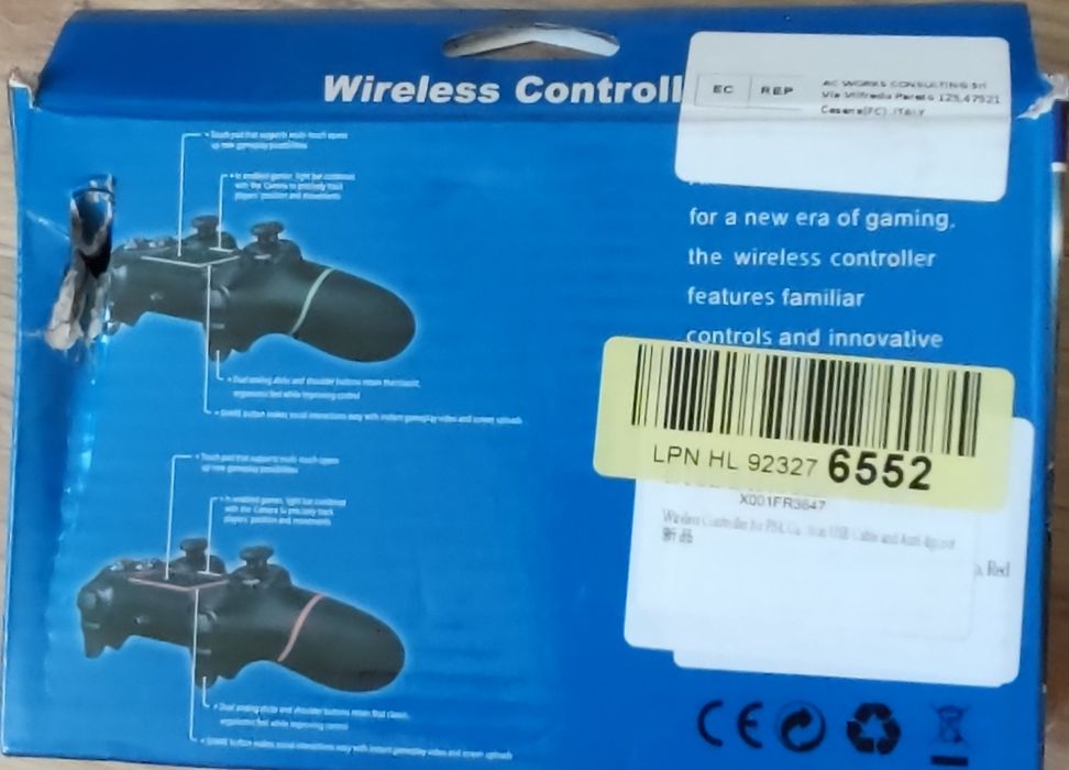 Pad kontroler do gier gamepad wireless game controller ps 403 outlet