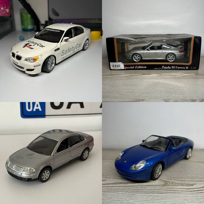 Продам моделі 1/24 та 1/18  машинки подельки колекційні