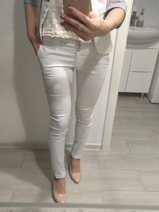 Шикарные белые штаны