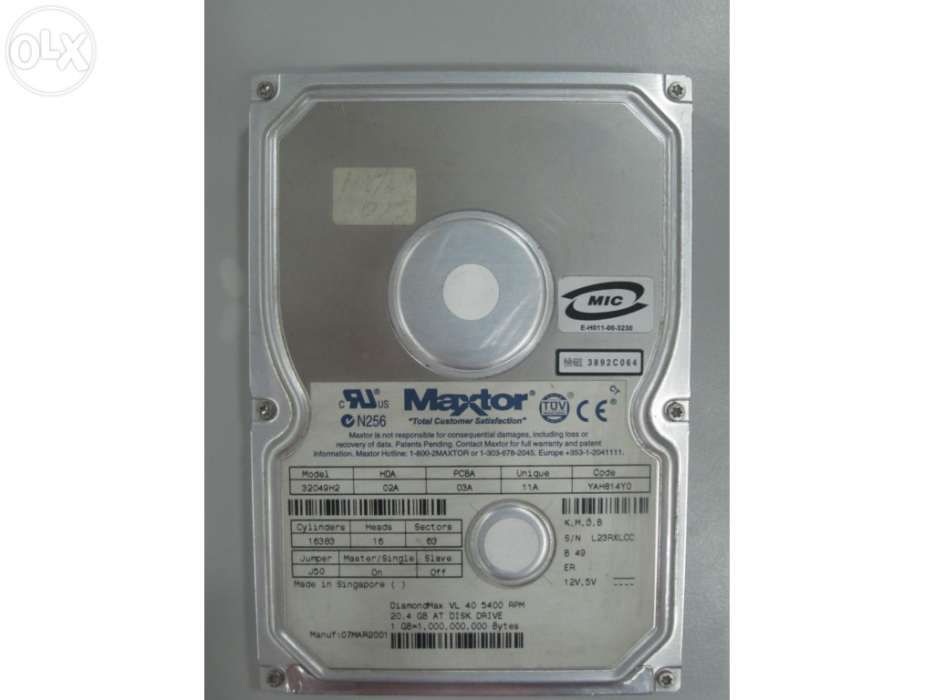 Discos Sata e SSD 2,5" E 3.5”
