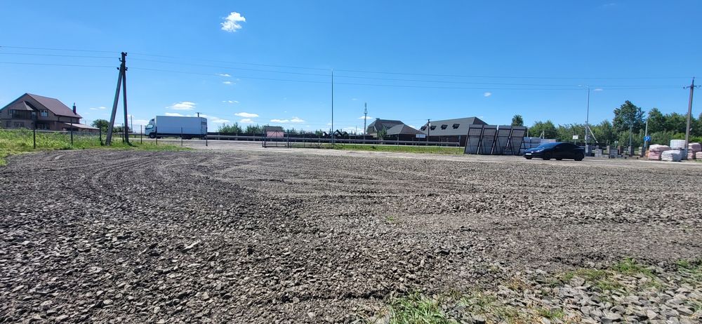 Оренда комерційна земельна діл 18 сот + маф .