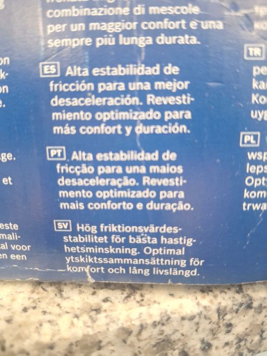 Pastilhas de travão