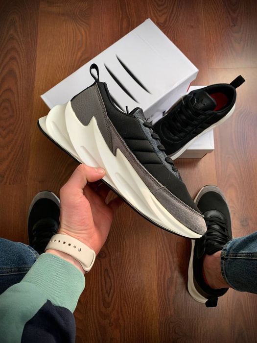 Adidas Shark Black & Gray & White