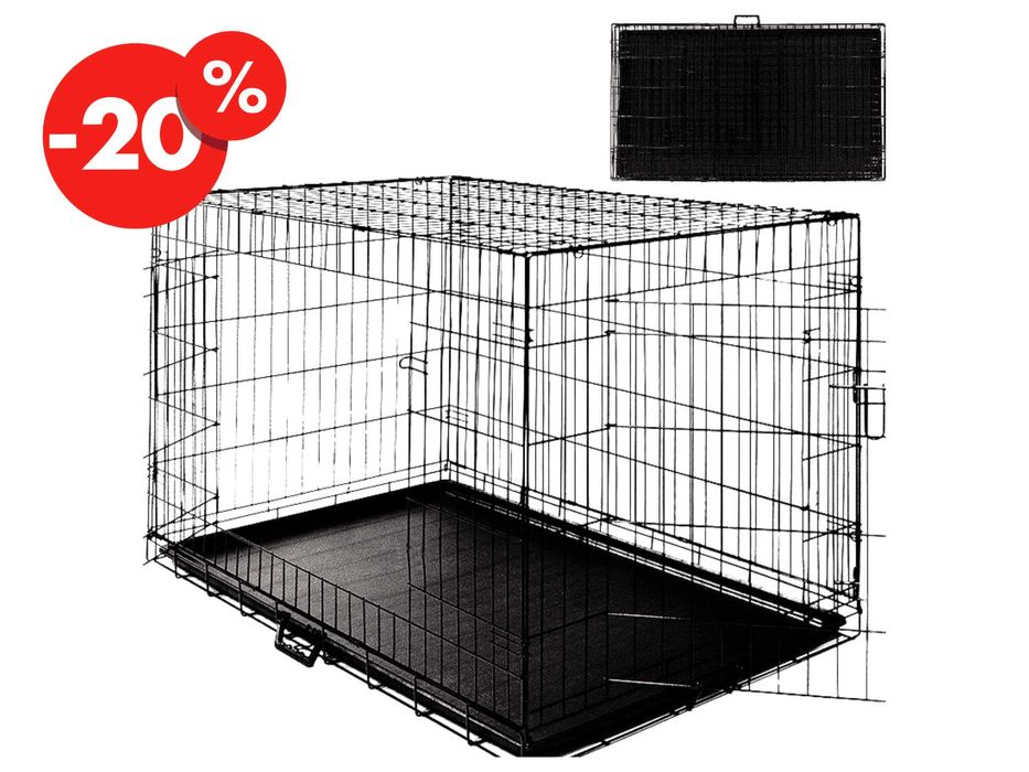 Klatka Dla Psa Kota Królika Zagroda Kojec Metalowy 61x42x49 - OKAZJA