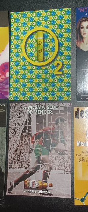 Postais publicidade anos 90/2000