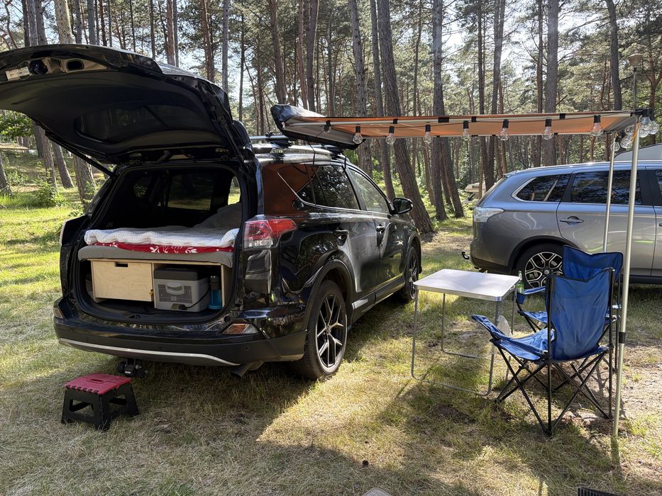 Camper Box do Toyota RAV4 gen 4 hybryda