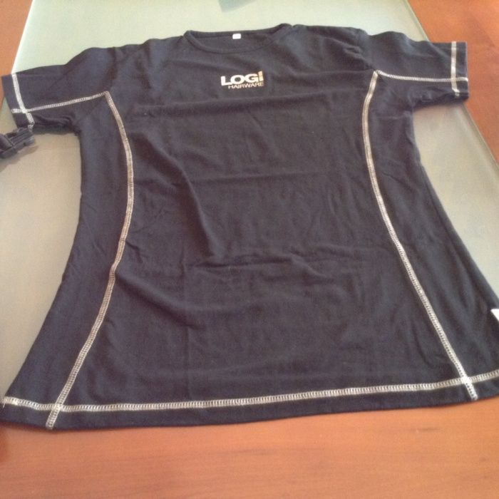 Camisola+ cinto de cabelereira