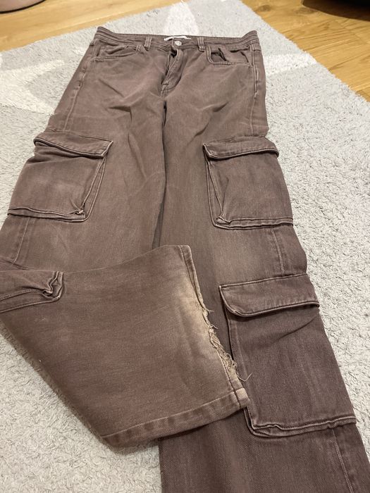 Croop Spodnie brazowe Denim  Rozmiar 38 M