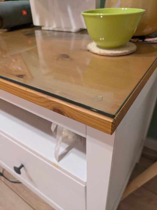 Szafka RTV regał witryna Hemnes