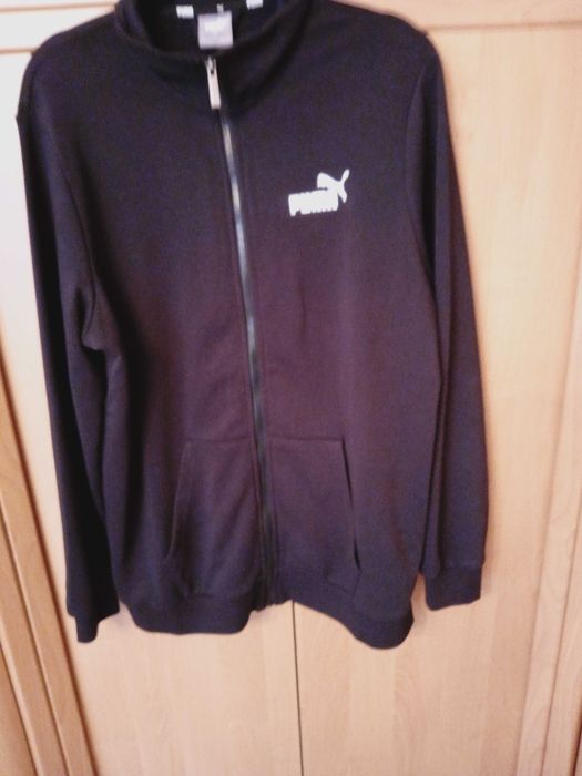 PUMA bluza  NOWA cienka czarna męska L