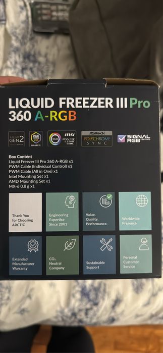 Artic Liquid Freezer lll Pro 360 A-RGB