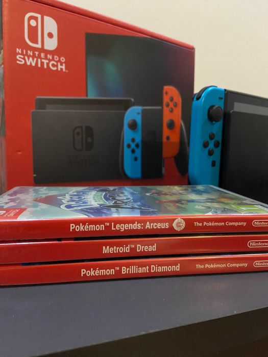 Pokémon Legends: Arceus, Pokémon Brilliant Diamond, Metroid Dread