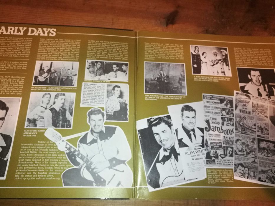 SLIM WHITMAN’S (COUNTRY)-25TH Anniversary Concert (Gatefold C/livro)