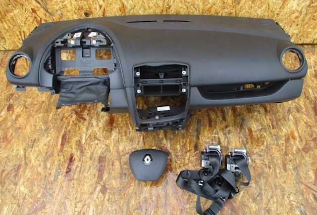 Renault Clio 4 tablier airbag cintos
