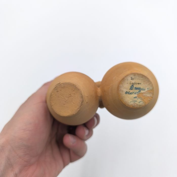 Łysa Góra Ceramika Ozdoba Dwojak Przyprawnik Solniczka