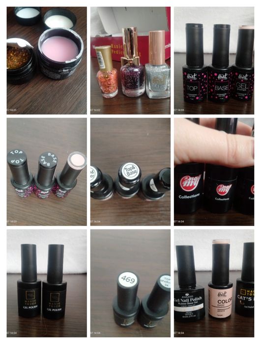 Лаки та лампи для манікюру