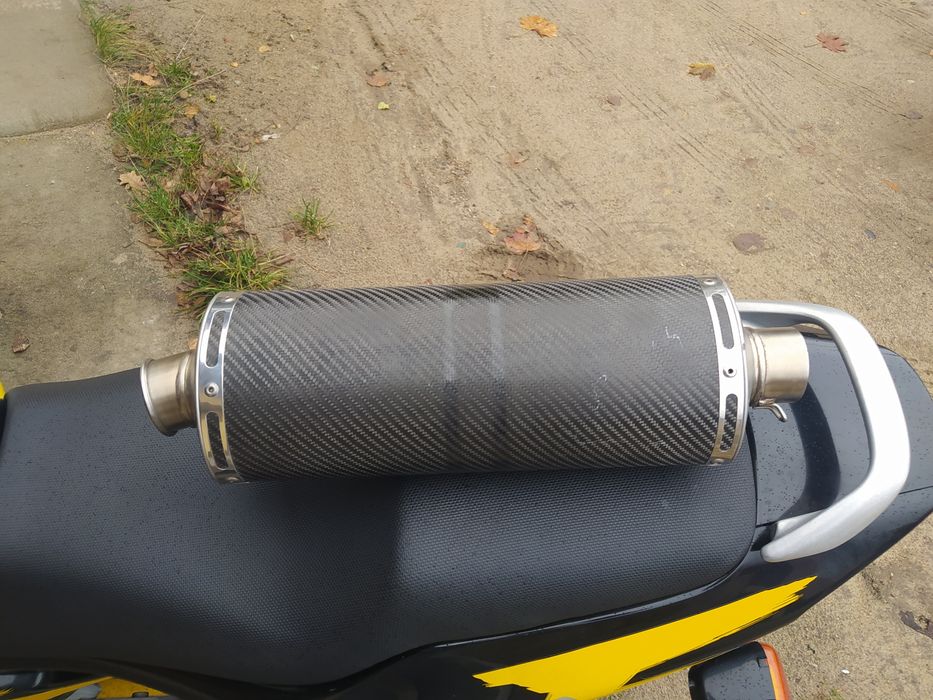 Wydech motocyklowy.karbonowy