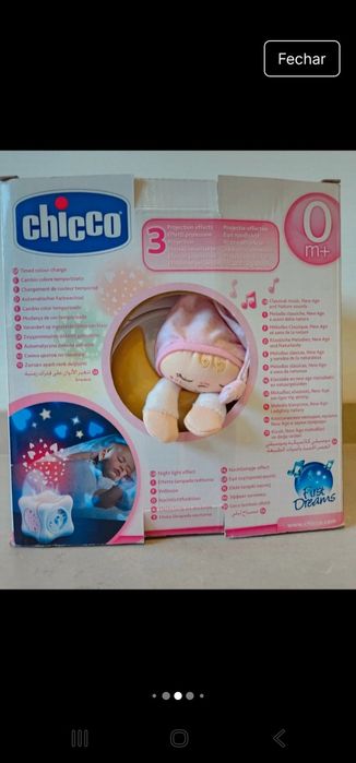 Projector de parede chicco bebé