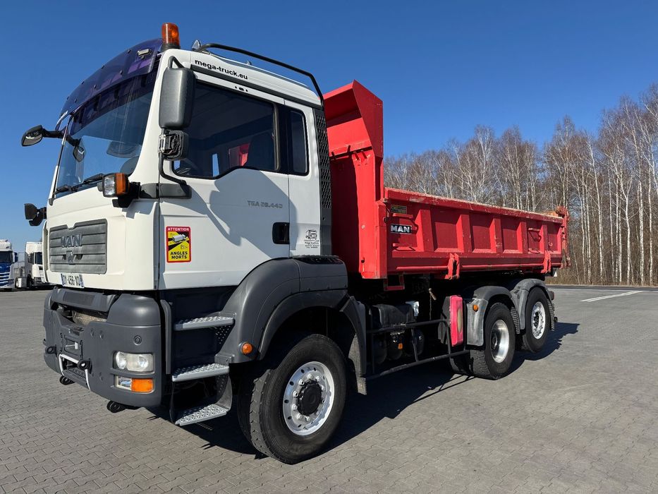 MAN TGA 28.440 6x4-4 HYDROBURTA PRZÓD NAPĘD  Mały przebieg,dobre opony