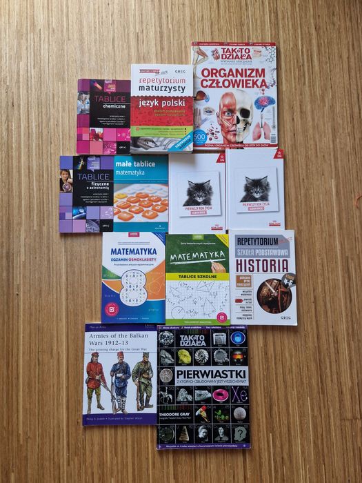 Różnego rodzaju książki