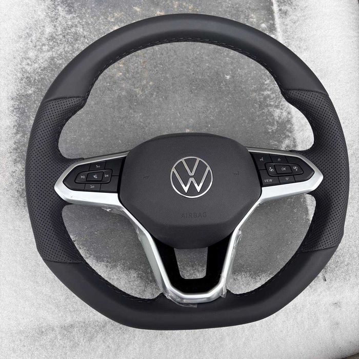 Кермо VW для PQ платформи/ Р лайн/ з подушкою / Руль Фольксваген R